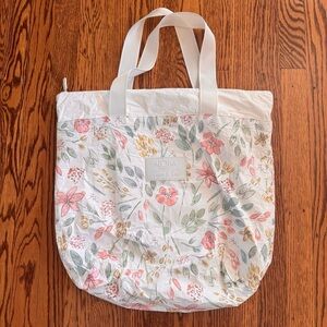 Ryan And Rose And Aloha Floral Wet Dry Bag Zippered Tote NWOT